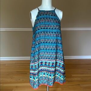 Bebop mini sundress with contrast trim